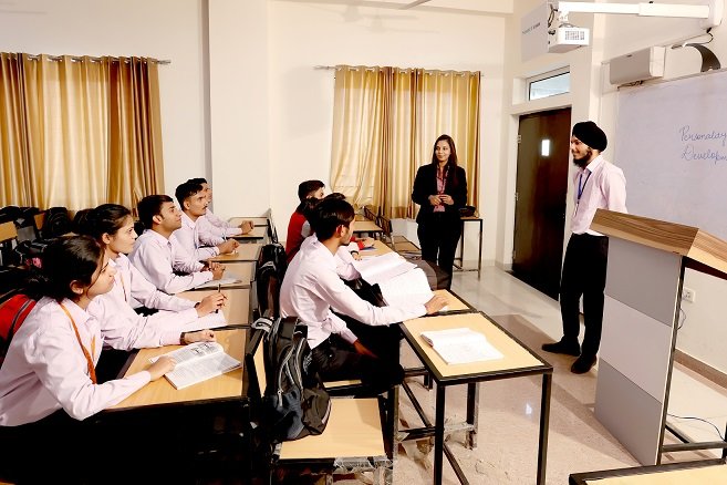 Classrooms Poddar Business School (PBS, Jaipur) in Jaipur