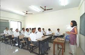 Class Room at Tilak Maharashtra Vidyapeeth in Pune