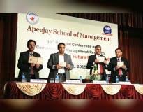 Confrence Apeejay School of Management (ASM) in New Delhi