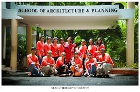 Students of School of Architecture And Planning, Anna University in Chennai	