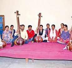 Music class  Bhatkhande Music Institute in Lucknow