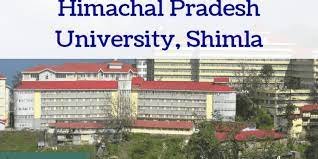 Himachal Pradesh University Banner