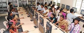 Computer lab Angappa College of Arts and Science - [ACAS], Coimbatore