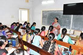 Class Room of Lady Doak College in Madurai	