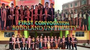 First Convocation Photo  Bodoland University in Baksa