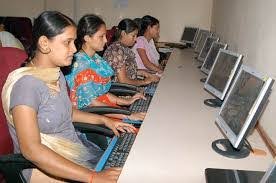 Computer Class at Karnataka State Akkamahadevi Women's University, Vijayapura in Bagalkot