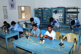 Practical Class at Sri Aravinda Sathajayanthi Government Degree College, Narayanapuram  in West Godavari	