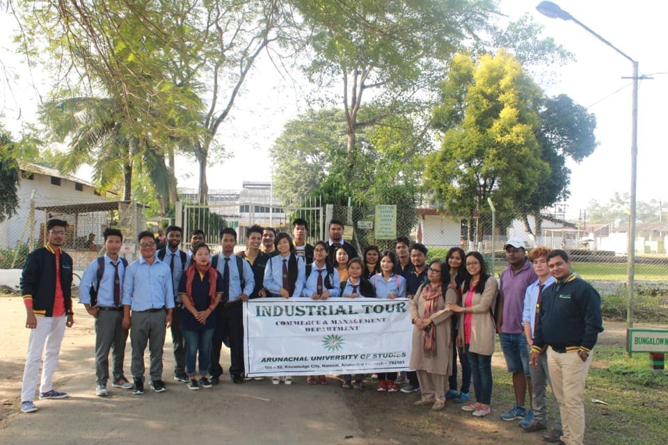 Group photo Arunachal University of Studies in East Siang	