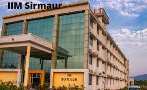 Indian Institute of Management, Sirmaur Banner