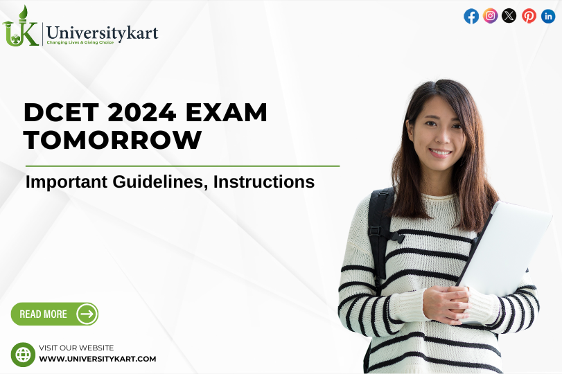 DCET 2024 Exam Tomorrow: