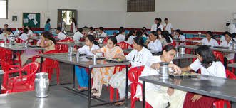Cafeteria at Pravara Institute of Medical Sciences in Ahmednagar