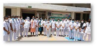 Group photo Sos Nursing School, Faridabad in Faridabad