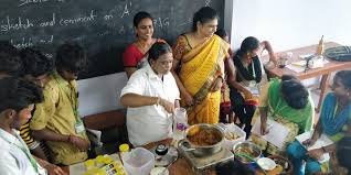 Food Make Activity  V O Chidambaram College in Thoothukudi	