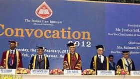 Graduation Complete Indian Law Institute in New Delhi