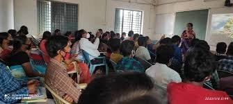 Class Room of Sri Aravinda Sathajayanthi Government Degree College, Narayanapuram  in West Godavari	