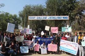 Group Photo Govt. College Jatauli Haili Mandi in Gurugram