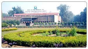 bulding of Choudary Charan Singh University in Meerut