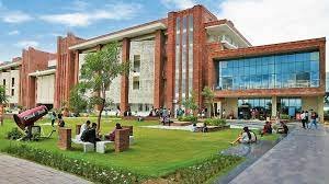 Outdoor Ashoka University in New Delhi