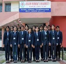 Students Photo Assam Women's University in Baksa
