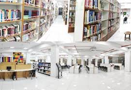 Library Karnavati University in Ahmedabad