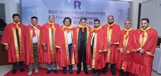 Rizvi Institute of Management Studies and Research Convocation