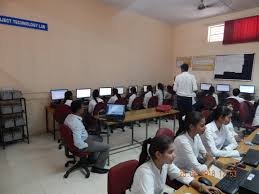 Computer Class of P E S College of Engineering in Mandya