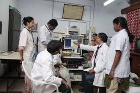 Class at Jawaharlal Institute of Post Graduate Medical Education & Research in Puducherry 
