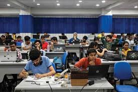 Computer lab shaheed sukhdev college of business studies in new delhi  