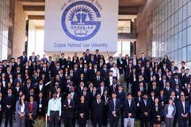 Group Photo Gujarat National Law University in Gandhinagar