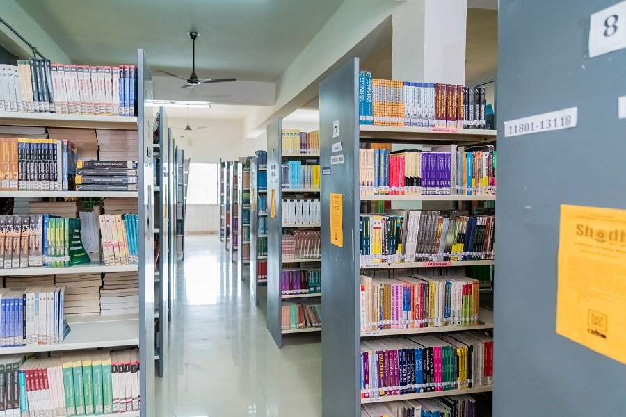 Library Monark University in Ahmedabad