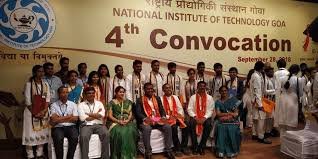 Convocation National Institute of Technology Goa (NIT Goa) in North Goa