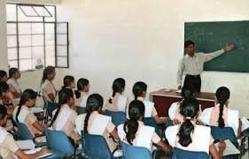 Classroom Gandhi T.T College in Bhilwara