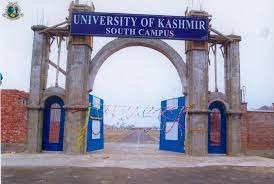 Entry Gate University of Kashmir in Srinagar	