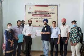 Award Function at Jagat Guru Nanak Dev Punjab State Open University in Patiala