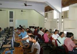 Computer Lab Institute of Open and Distance Education, Barkatullah Vishwavidyalaya, in Bhopal