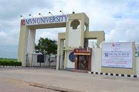 Main Gate  MVN University in Gurugram