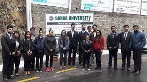 Group photo  Bahra University in Solan