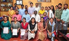 Certificated Distribution Photo Andhra University in Visakhapatnam	