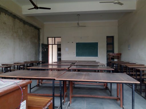 Classroom Government College for Women Gohana in Sonipat
