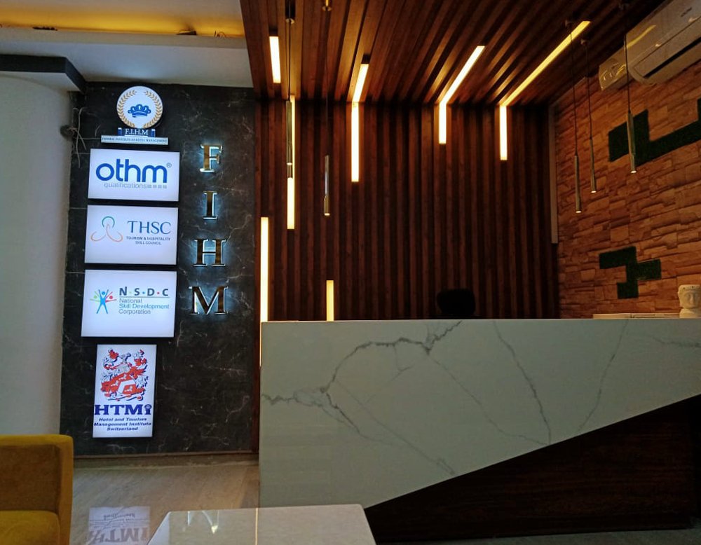 FIHM Reception Federal Institute of Hotel Management (FIHM, Noida) in Noida
