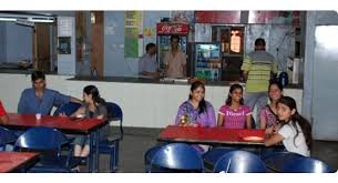 Canteen of Kirori Mal College in New Delhi