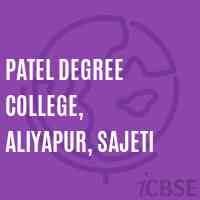 Patel Degree College logo