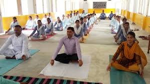 Yoga class  Panchsheel Mahavidyalaya (PM, Itaura) in Raebareli