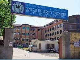 Central University of Kashmir Banner