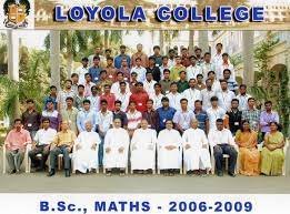 All Studnets and teachers Loyola College in Chennai	