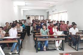 Classroom at Swarnim Gujarat Sports University in Ahmedabad