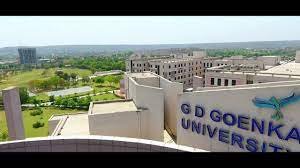 Building GD Goenka University, in Gurugram