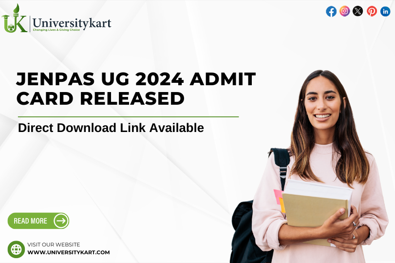 JENPAS UG 2024 Admit Card Released