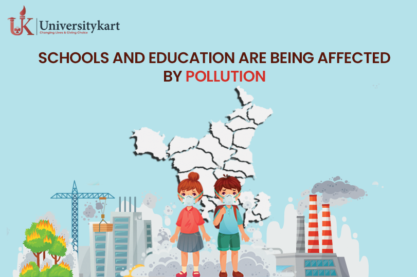 Schools and education are being affected by pollution. shut in four districts of Haryana