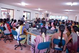 Library Nallamuthu Gounder Mahalingam College in Coimbatore	